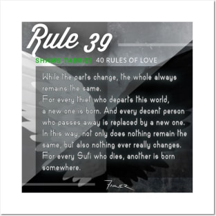 40 RULES OF LOVE - 39 Posters and Art